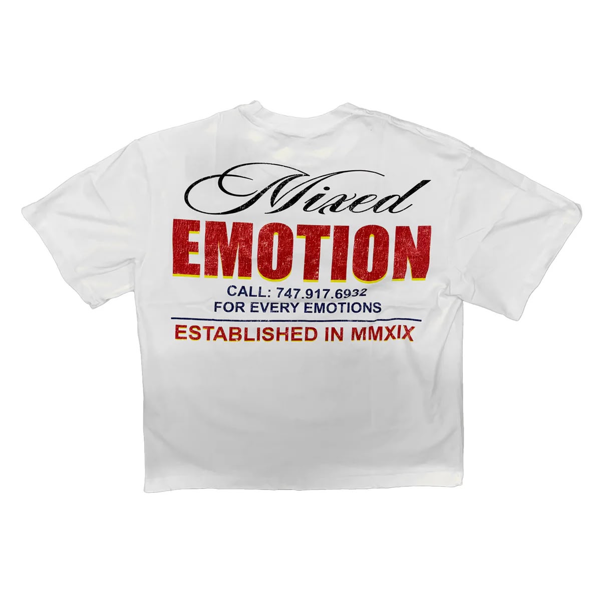 mixed emotion “Lottery” Tee