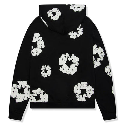 Denim Tears The Cotton Wreath Black Hoodie