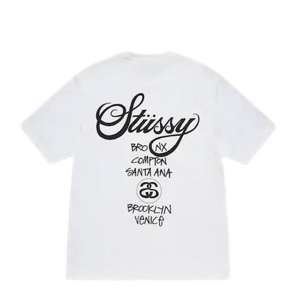 TUSSY WORLD TOUR TEE WHITE