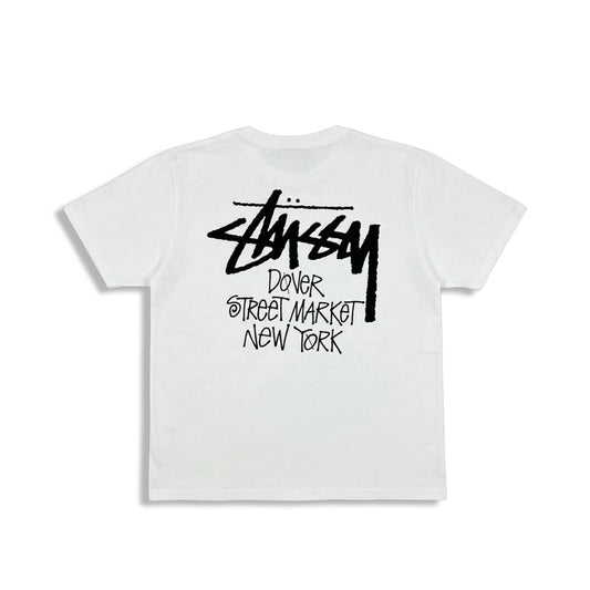 STUSSY TEE WHITE
